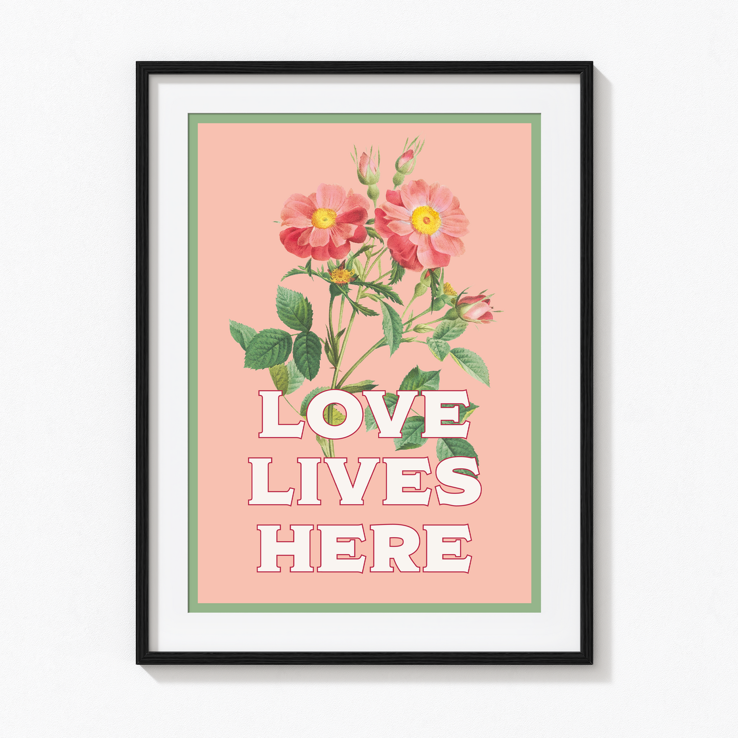 Love Lives Here – Giclée Art Print