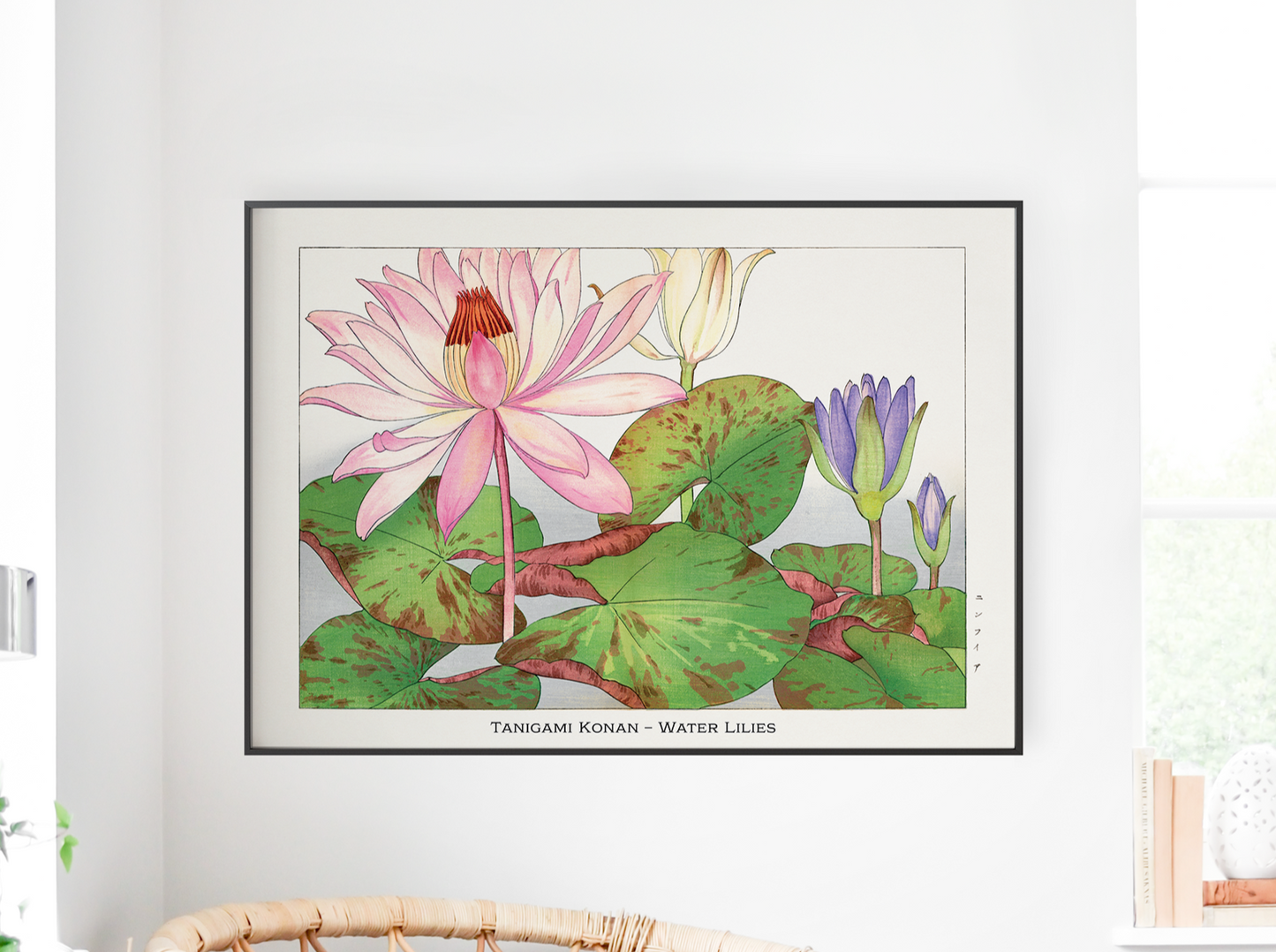 Water Lily Art Print – Japanese Wall Art