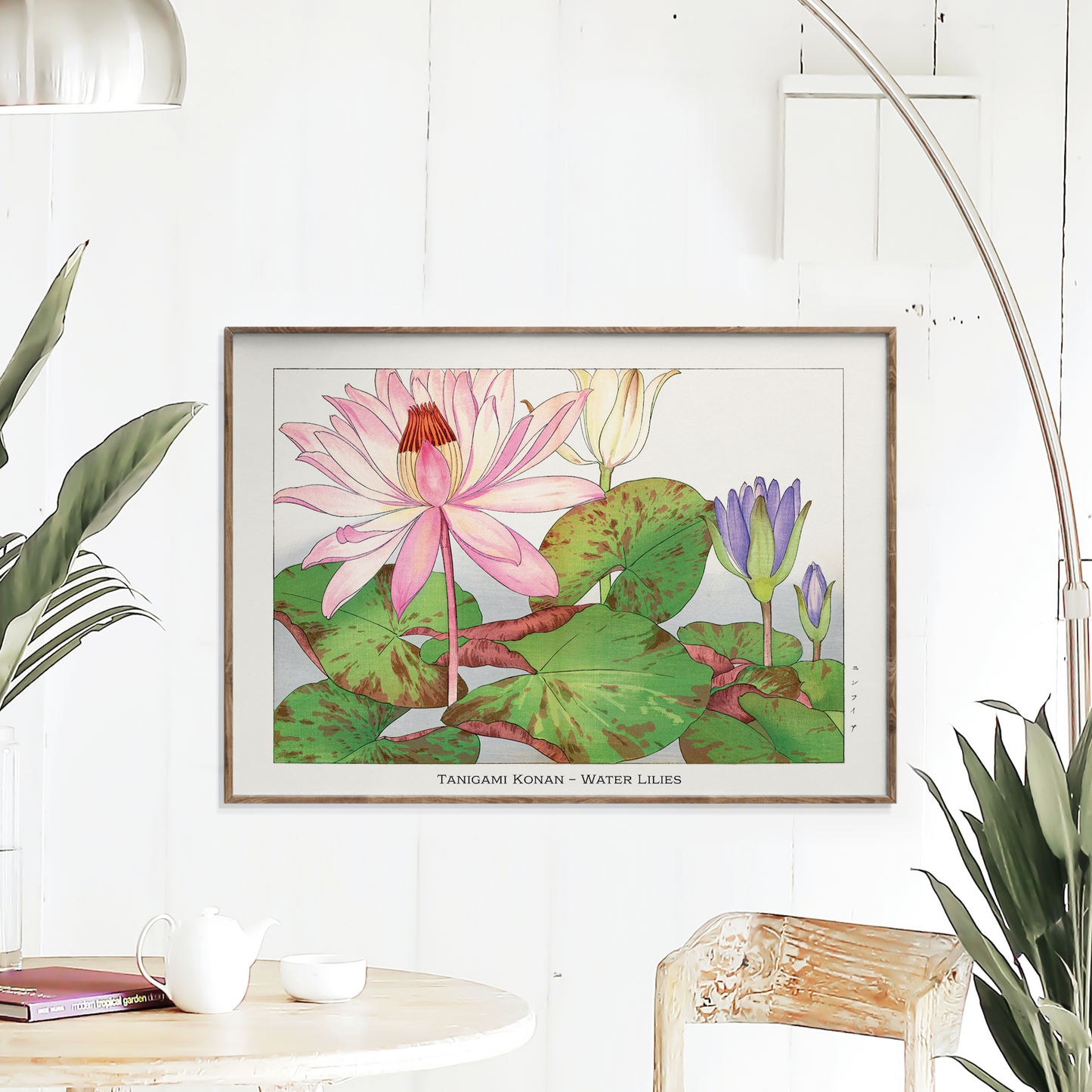 Water Lily Art Print – Japanese Wall Art