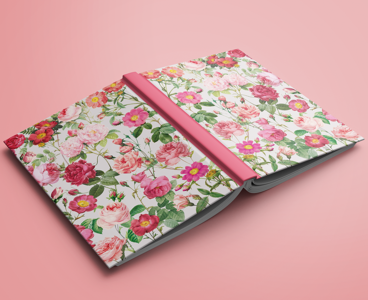 Vintage Roses Notebook A5